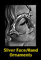 To Silver Face/Hand Ornaments